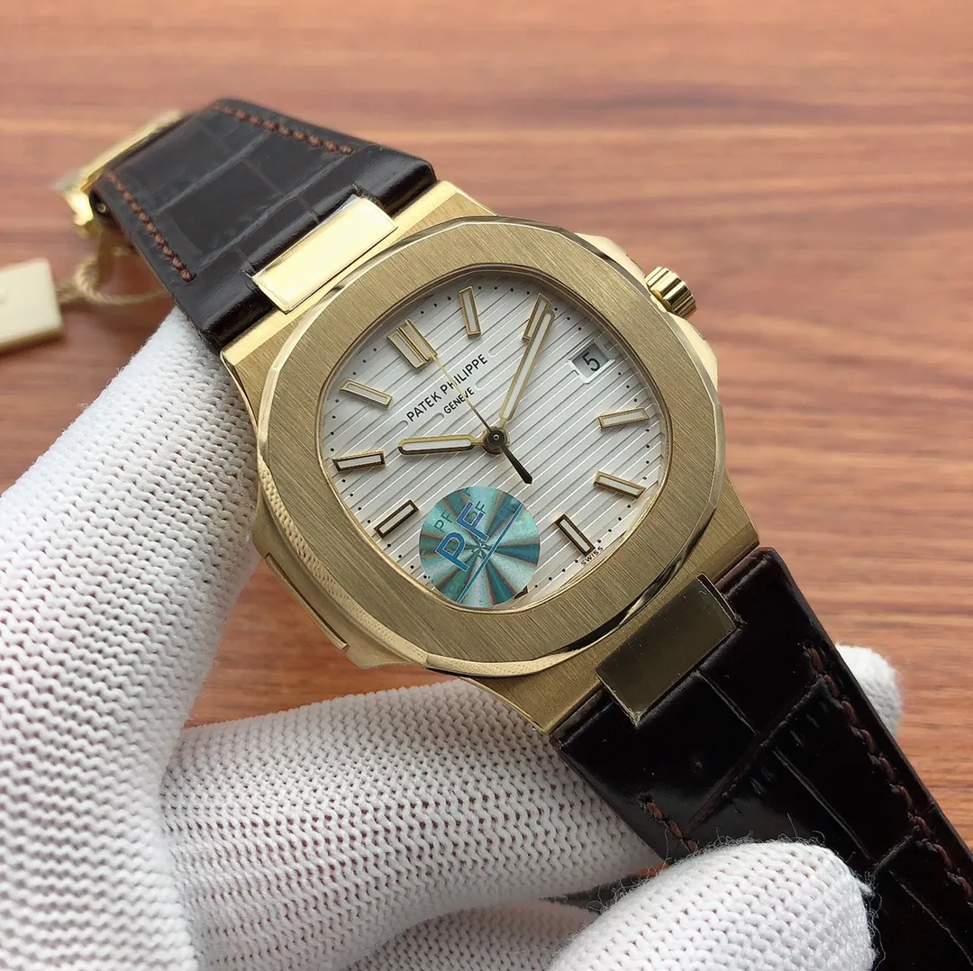 【Top Replica】💰5200! PF shockingly produces Patek Philippe 🎮King of Steel Watches 5711R Nautilus King of Steel Watches PP Patek Philippe 5711 is the best detoxification solution on the Internet, with Patek Philippe 9015 modified Cal.324 self-winding movement (non-domestic machine modification) 40x10mm, 🎮Customized ergonomic strap, the middle bead of the steel strap is diamond-shaped, and the best-selling style in the market Combined with genuine products. The polishing of the case is more perfect and comes with a full set of original Patek Philippe double-sealed packaging boxes, giving you the best Patek Philippe experience on the Internet. 🎮Sanjie exquisitely recommends men’s fully automatic mechanical movement men’s watches. SJ carefully creates ultra-realistic photo shoots for you.